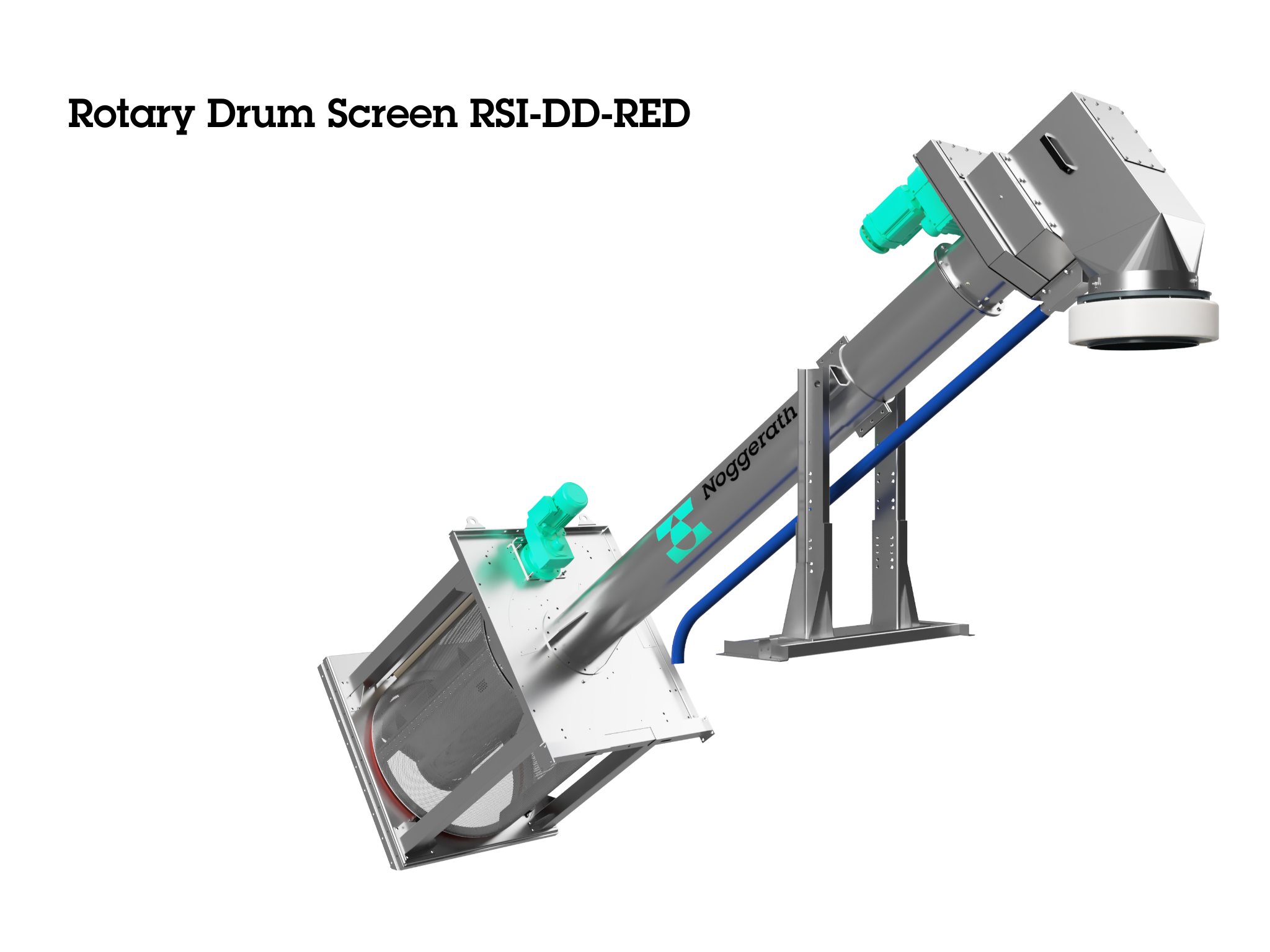 Noggerath® Rotary Drum Screen RSI-DD /RSI-DD-RED | Passavant & Geiger